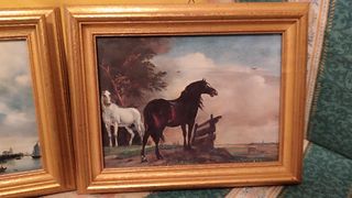 2 Quadri Dorati 28x23