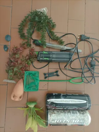 Pecera cristal Pack accesorios
