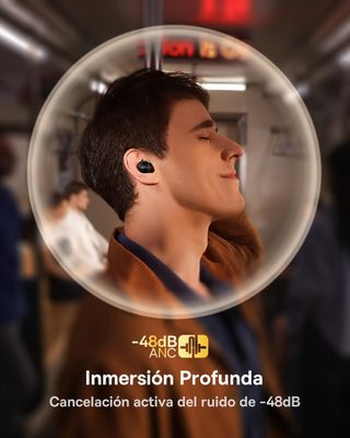 Baseus Auriculares Inalambricos Bluetooth 5.3 con