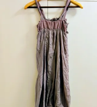 Vestido rosa con flores