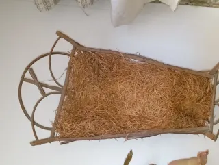 Niño Jesús en Cuna de Paja