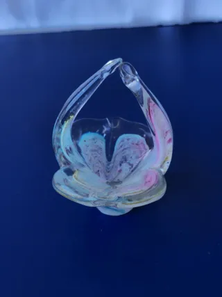 Piccolo cesto Artistico vetro murano