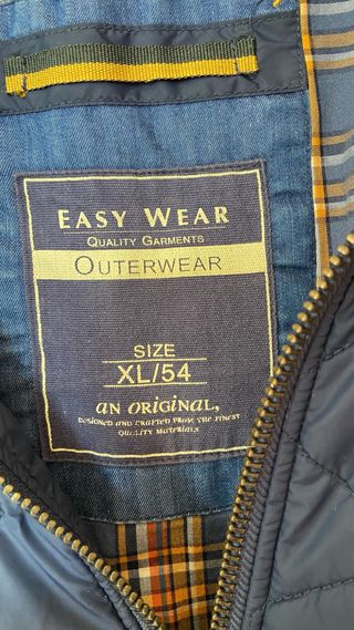 Cazadora azul marino. Easy Wear Azul Talla XL