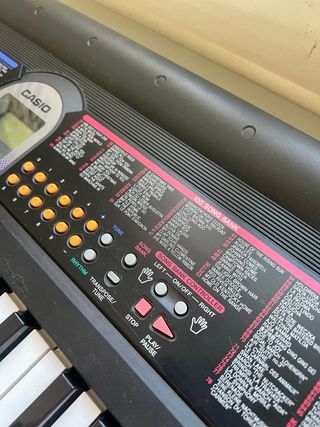 Teclado Casio CTK-485 sonido vintage
