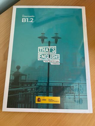 Libro inglés B1.2 that english