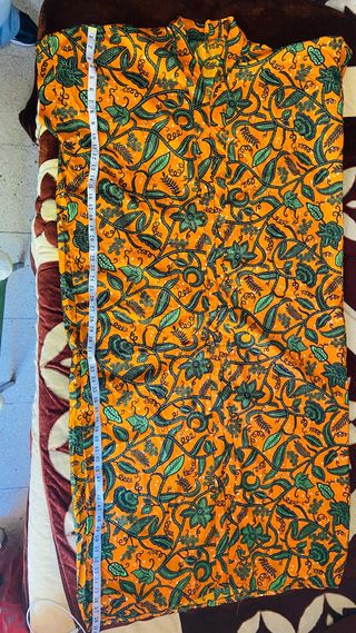 Vestido africano estampado floral nuevo