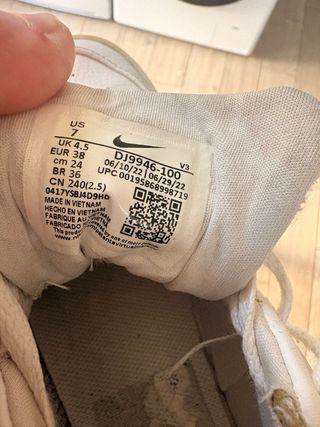 Nike Air Force 1 Scarpe Donna Bianco
