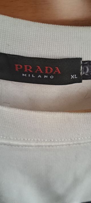 Sudadera Prada Blanca