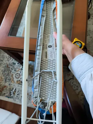 Tabla de planchar mangas Leifheit portátil