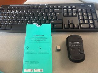 Logitech MK270 Tastiera e Mouse M185 Senza Fili