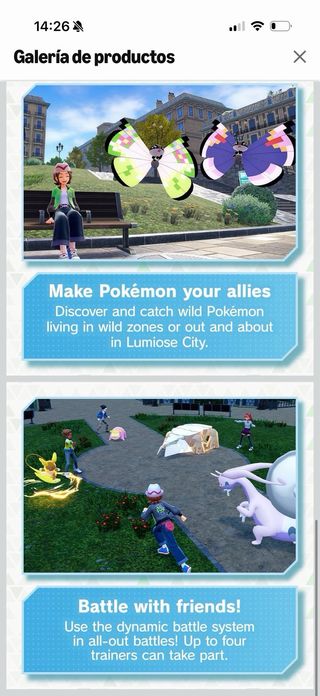 Videojuego Nintendo Switch 2 Leyendas Pokémon Z-A