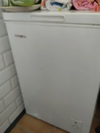 Congelador blanco