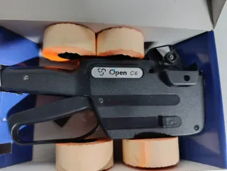 Etiquetadora Open, usada 2 veces.