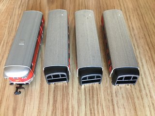 Conjunto 8 coches Talgo Ibertren escala N