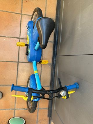 Bicicleta Infantil Decathlon 14 Azul