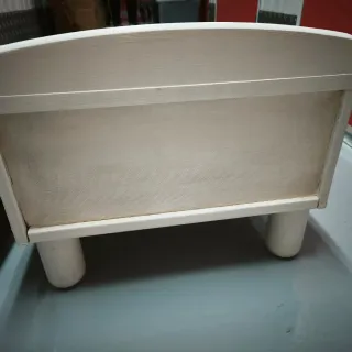 Mesitas de noche de madera de pino