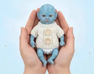 Mini Bebé Avatar de silicona