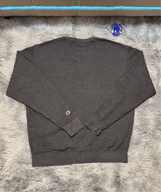 Champion Sudadera Vintage Gris Talla L