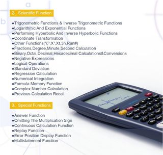 Calcolatrici Grafica Scientifica NY-36X PRO Nuova