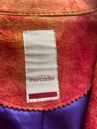 Americana piel  Efecto tie-dye