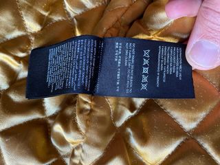 Giubbotto in pelle Superdry nero