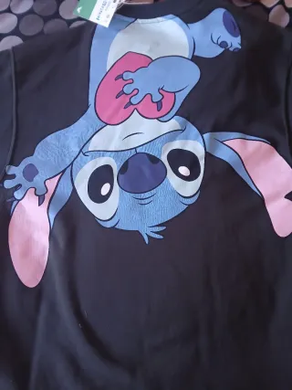 Vestido gris Disney Stitch talla 12/13 nuevo