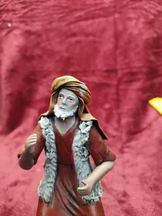 Figura Belén Pastor con Oveja