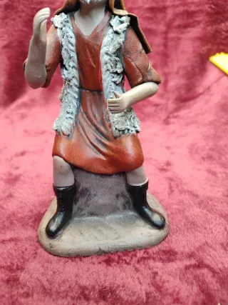 Figura Belén Pastor con Oveja