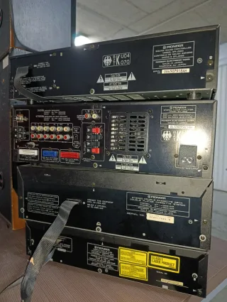 Equipo de música Pioneer modular