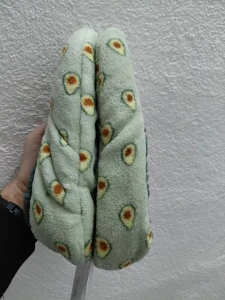 Sneakers da casa per bambini con stampa divertente di avocado, taglia 36