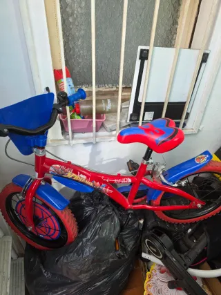 Bici Spiderman per bambino 3/6 anni