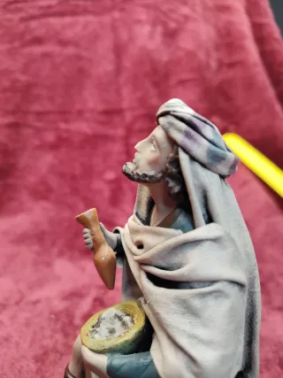 Figura Belén Pastor con cuenco y jarra