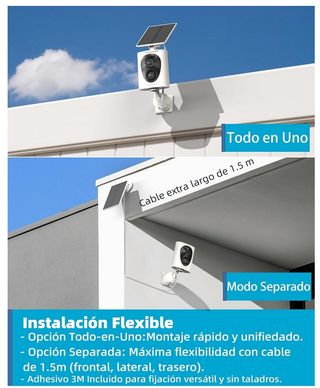 Cámara Seguridad Exterior 2K VIRTAVO Nueva
