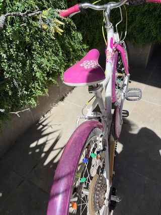 Bicicleta B'twin niña 20 rosa
