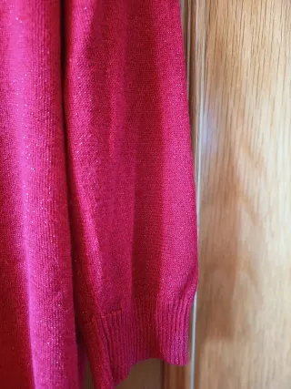 Jersey rosa hombros descubiertos manga 3/4