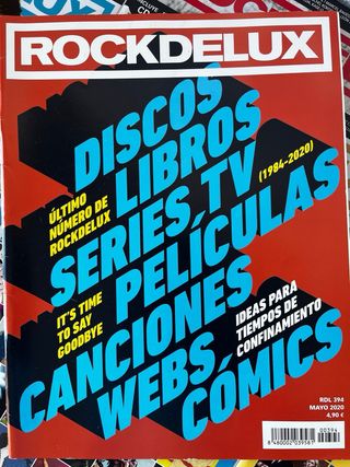 Colección 22 revistas música Rock Deluxe 2014 2020