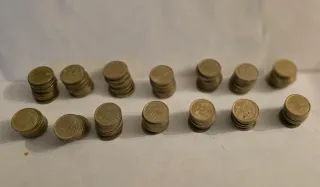 139 monedas 5 pesetas años 90