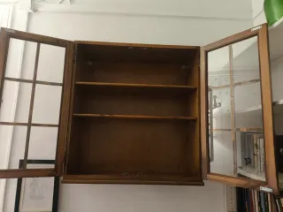 Mobili vetrina in legno e vetro