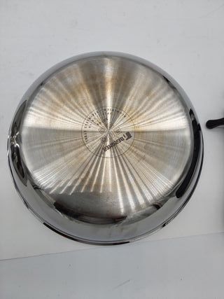 Set 2 Pezzi Padelle Bergner 24+26 cm con Manico Smontabile - Acciaio Inox - Rivestimento Antiaderente ILAG Essential - Heat