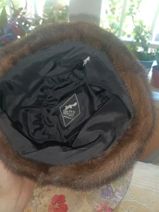 Gorro Ruso Negro y Marrón