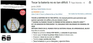 Libro Tocar la Batería No Es Tan Difícil