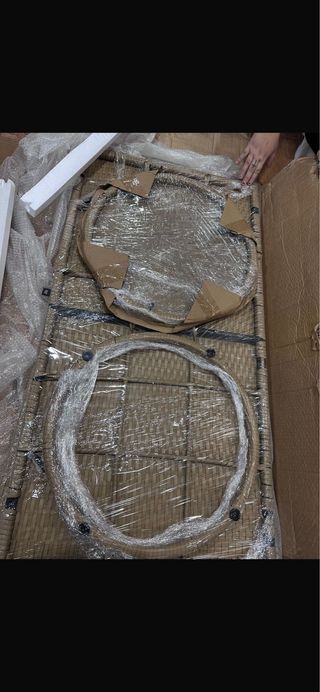 Conjunto Muebles Jardín Ratán Exterior Chillout