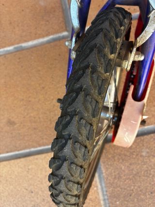 Bicicleta infantil Topbike blu