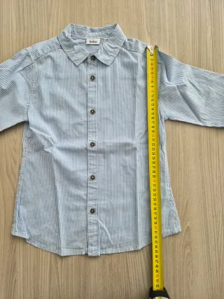 Camicia a righe 5/6 anni