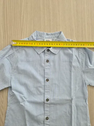 Camicia a righe 5/6 anni