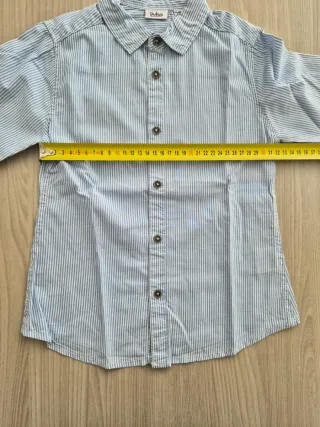 Camicia a righe 5/6 anni