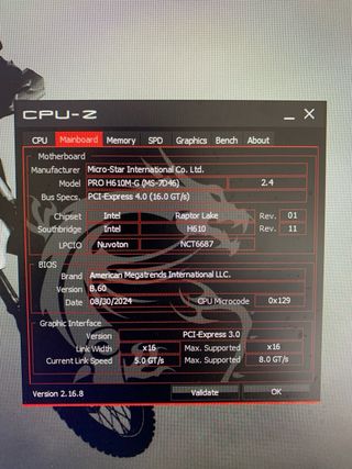 PC da Gaming MSI - i5 14400F - 16GB DDR5 - GTX 1650