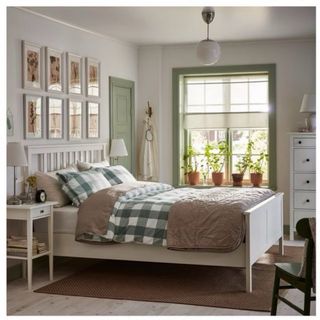 Estructura Cama IKEA Blanca Madera