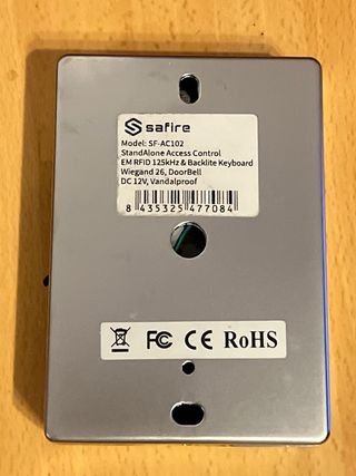 Control Acceso Safire SF-AC102 RFID