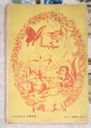 Album Bambi, FHER; año 1961 - Completo: 210 cromos